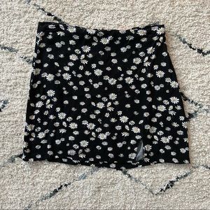 Sunflower mini skirt